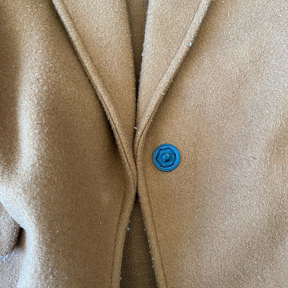 Topshop Brown Peacoat Size 6 - Picture 2 of 3